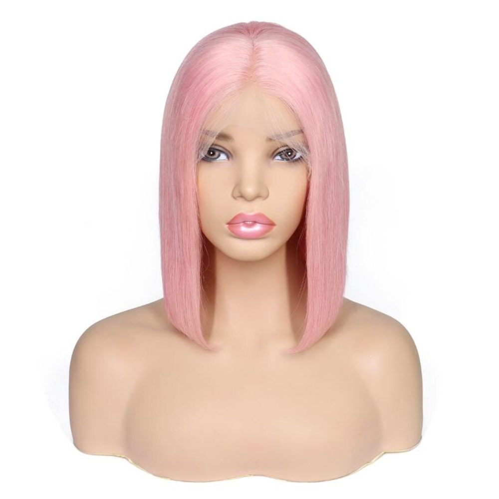 13x6 Pink BOB lace wig